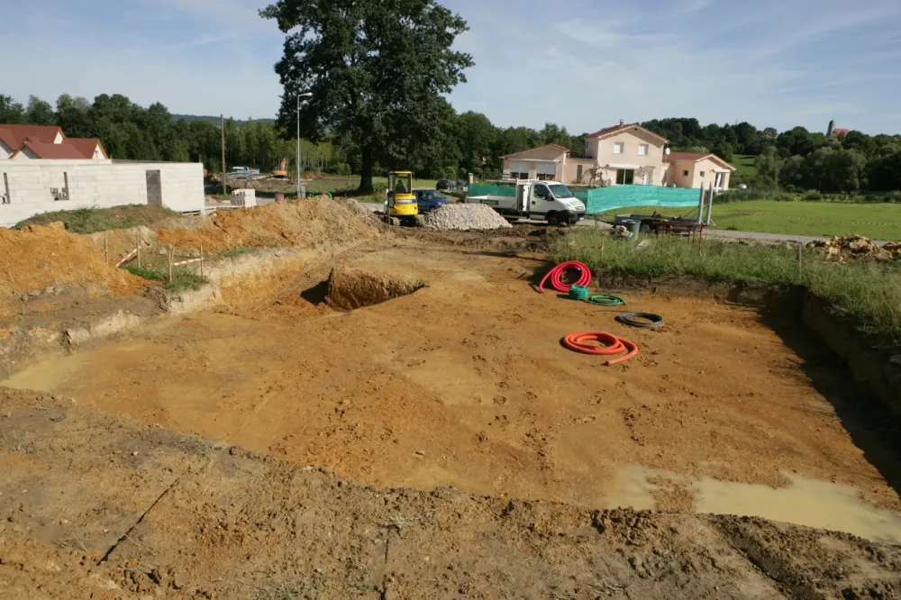 Terrassement près de Pledran
